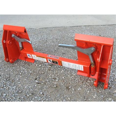 kubota la1002 pin to skid steer|kubota skid steer adapter.